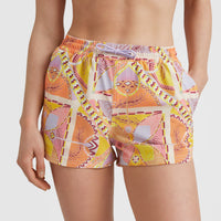 Anglet Swim Shorts | Yellow Scarf Print