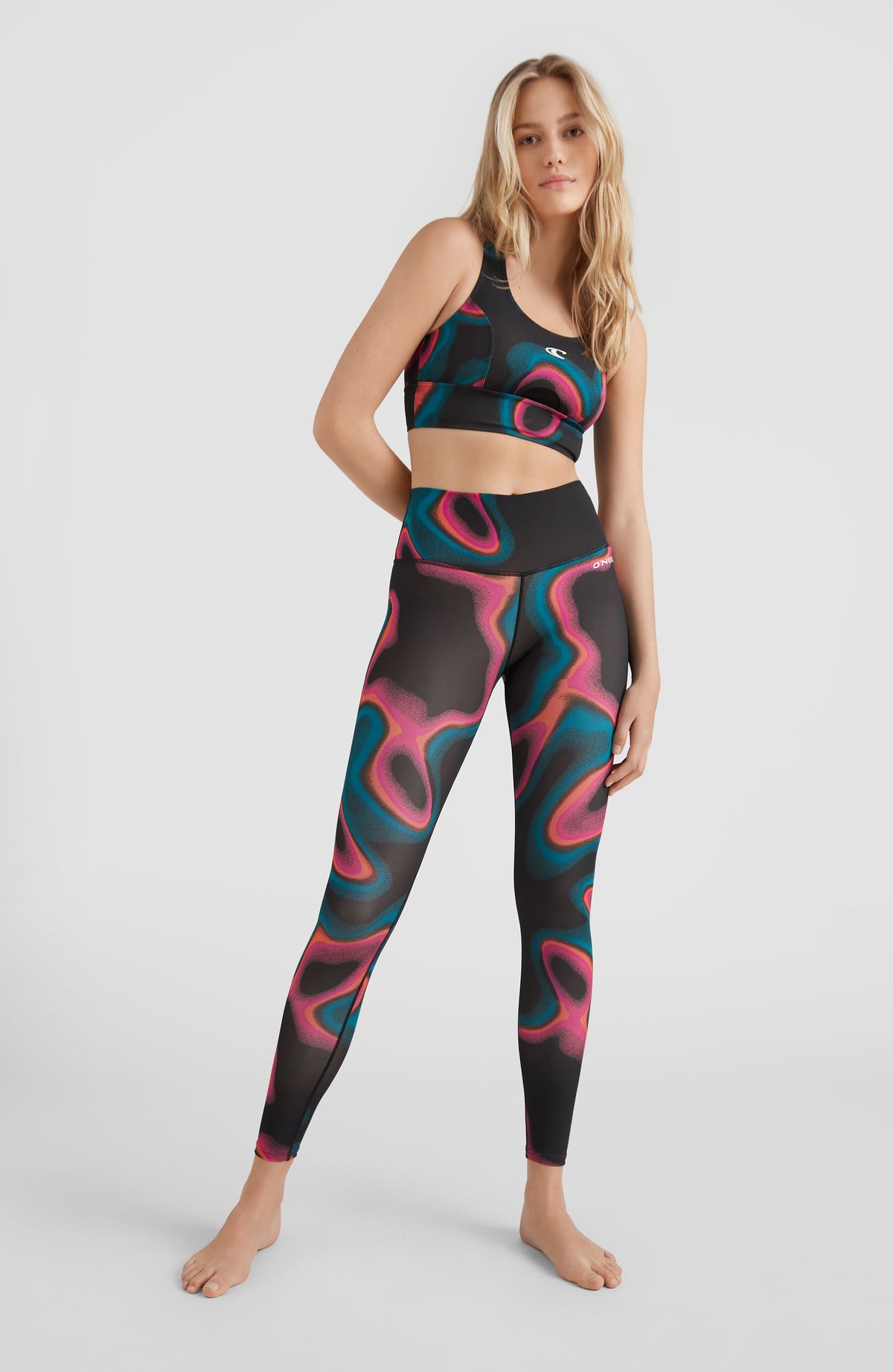 adidas Print Clash Yoga Tank Top - Black, Women's Yoga