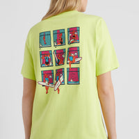 Progressive Graphic T-Shirt | Pyranine Yellow