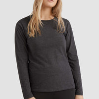 Essential Long Sleeve T-Shirt | Black Out