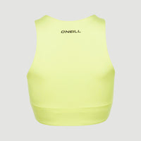 Active Cropped Sports Top | Sunny Lime