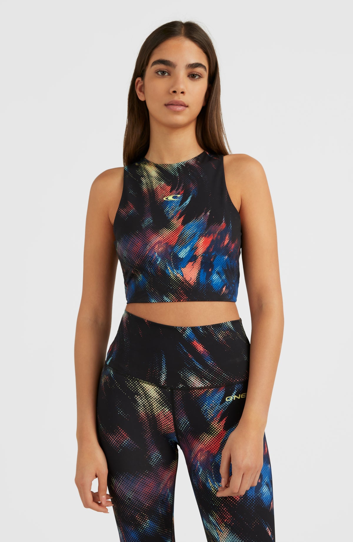 Active Cropped Sports Top  Black Future Fade – O'Neill