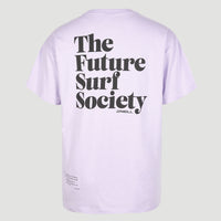 Future Surf Loose Long T-Shirt | Purple Rose