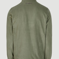 Utility Half Zip Fleece | Deep Lichen Green