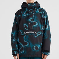 O'Riginals Snow Anorak Jacket | Blue Heat Map