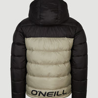 O'Riginals Puffer Jacket | Crockery Colour Block