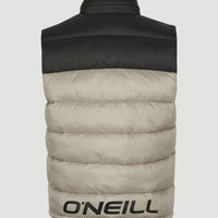 O'Riginals Puffer Vest | Crockery Colour Block
