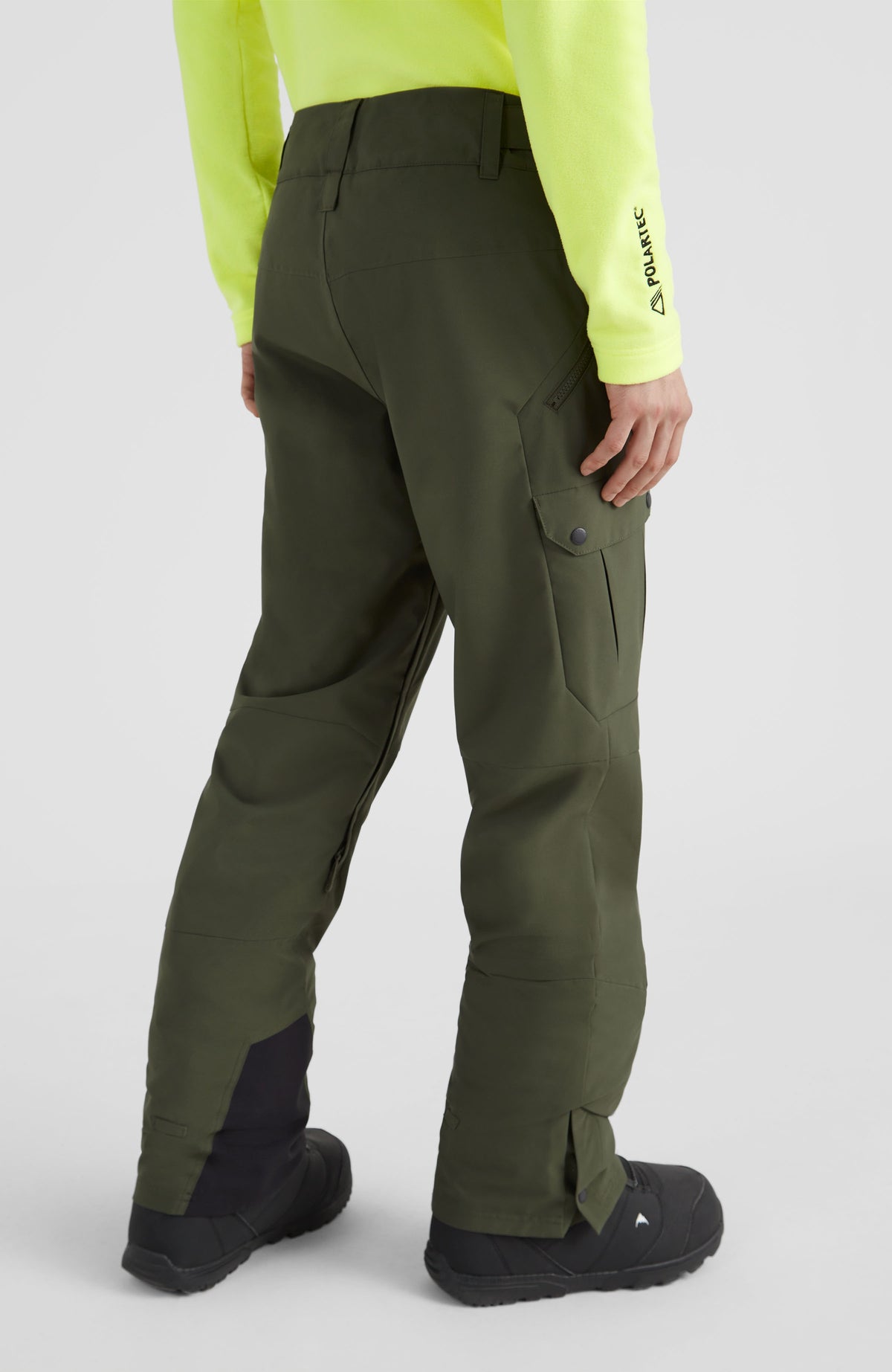 Men's ski pants - Mitaly M – neon green | HUSKY EU
