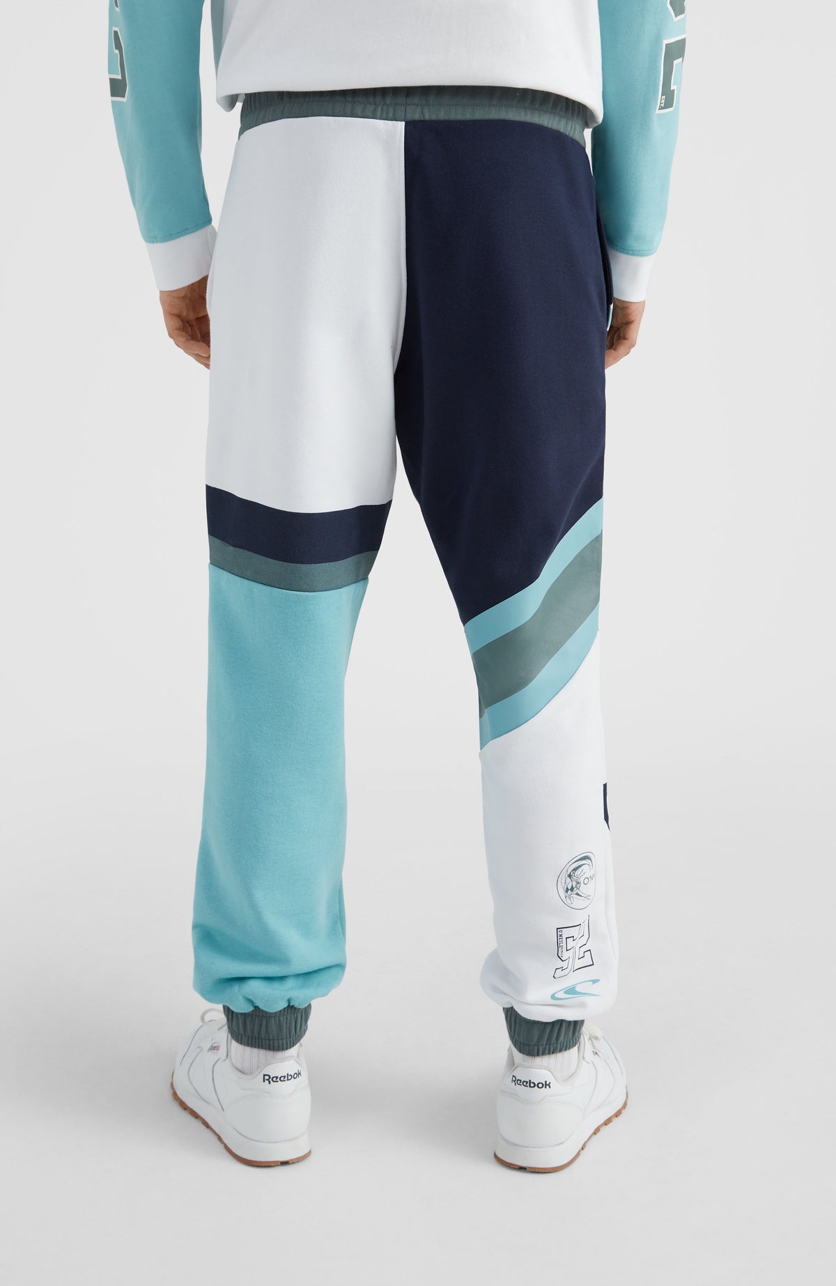 Collegiate Progressive Sweatpants | Aqua Sea Colour Block – O'Neill