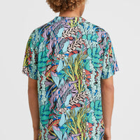 Seareef Shirt | Blue Comic Seaweed
