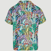 Seareef Shirt | Blue Comic Seaweed
