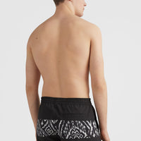 Cali Block 15'' Swim Shorts | Black Magic Carpet