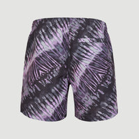 Cali Melting 16'' Swim Shorts | Grey Tie Dye