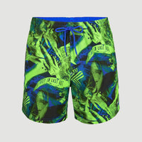 Cali Crazy 16'' Swim Shorts | Blue Crazy Jack
