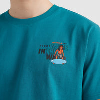 Window Surfer T-Shirt | Harbour Blue