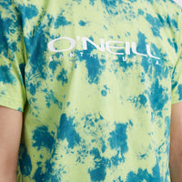 Oakes T-Shirt | Green Tie Dye