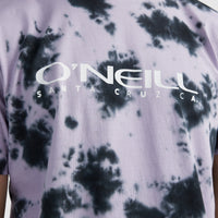 Oakes T-Shirt | Grey Tie Dye
