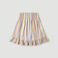 Lilia Smocked Skirt | Multi Stripe