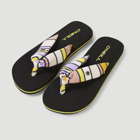 Ditsy Sun Sandals | Multi Stripe