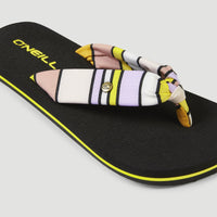 Ditsy Sun Sandals | Multi Stripe