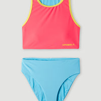 Brights Sporty Bikini | Diva Pink