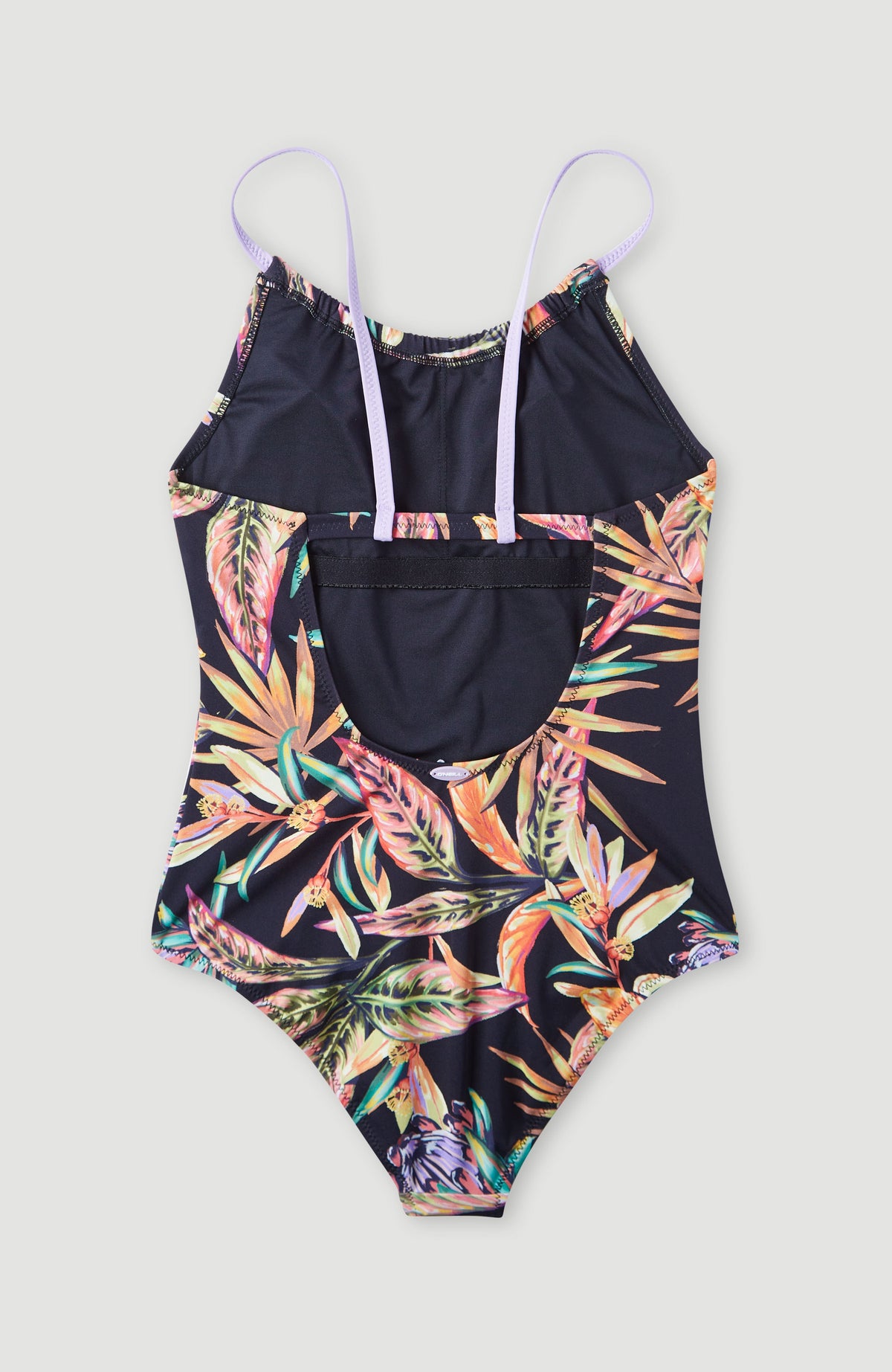 Cali Swimsuit Black Tropical Flower Black Tropical Flower 128