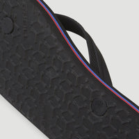 Profile Graphic Sandals | Black Simple Gradient