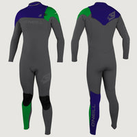 Hyperfreak 4/3mm Competition Zipless Full Wetsuit | Silver