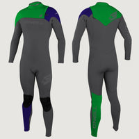 Hyperfreak 2mm Competition Zipless Full Wetsuit | Silver