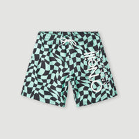 Cali Crazy 14'' Swim Shorts | Blue Beach Glass