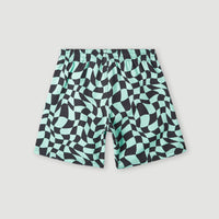 Cali Crazy 14'' Swim Shorts | Blue Beach Glass