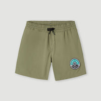 Cali State 14'' Swim Shorts | Deep Lichen Green