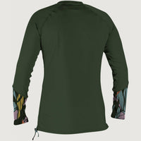 Front Zip Long Sleeve UV Shirt | Dark Green