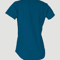 Graphic Scoop-Neck UV Shirt | Dark Blue