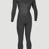 Ninja 3/2mm Chest Zip Full Wetsuit | BLACK/BLACK