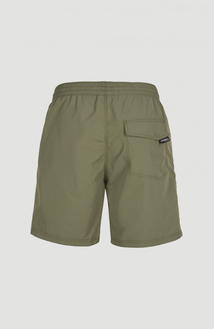 Vert Swim Shorts | Deep Lichen Green