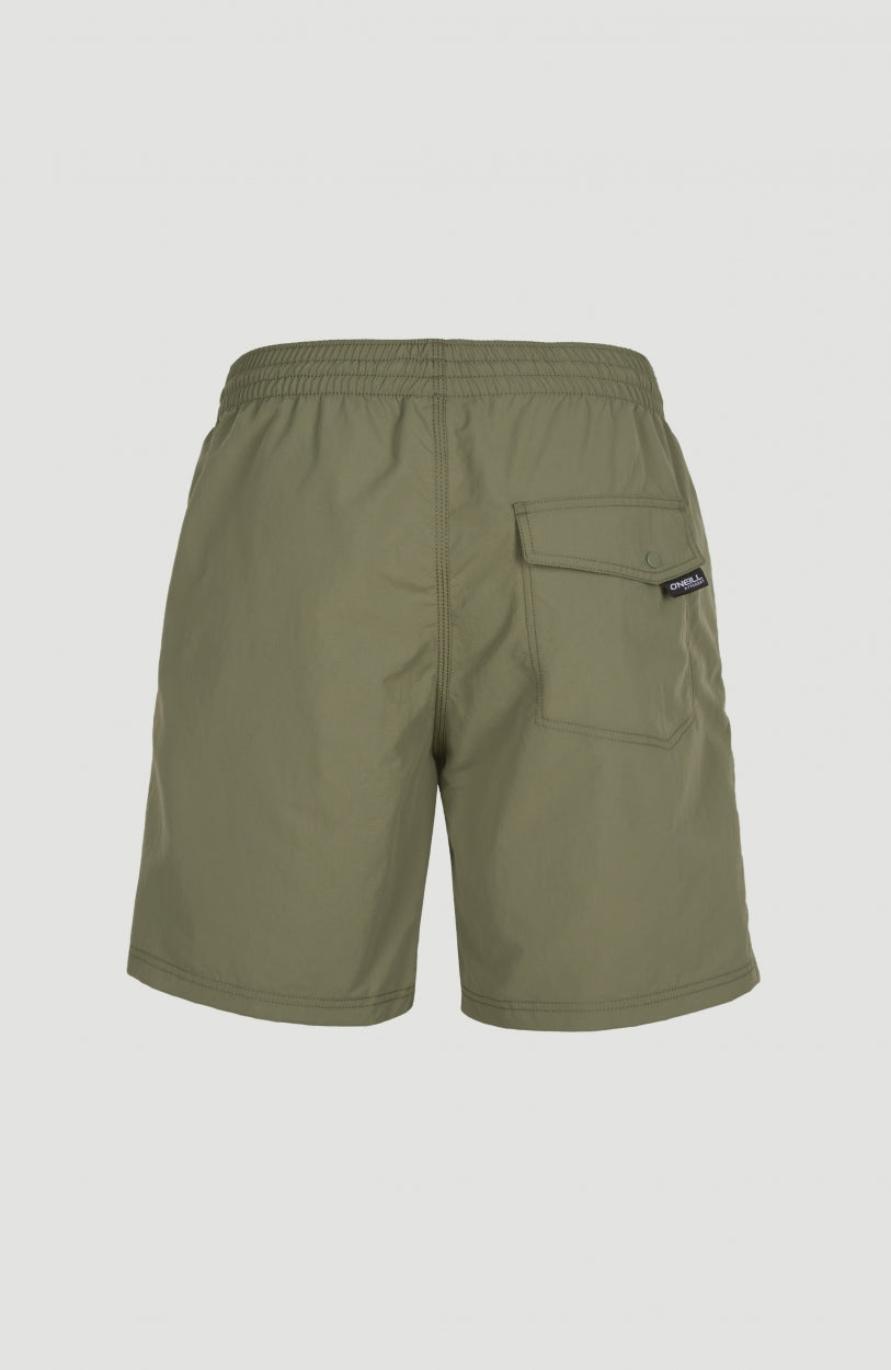 Vert Swim Shorts | Deep Lichen Green