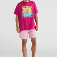 Cali Swim Shorts | Prism Pink