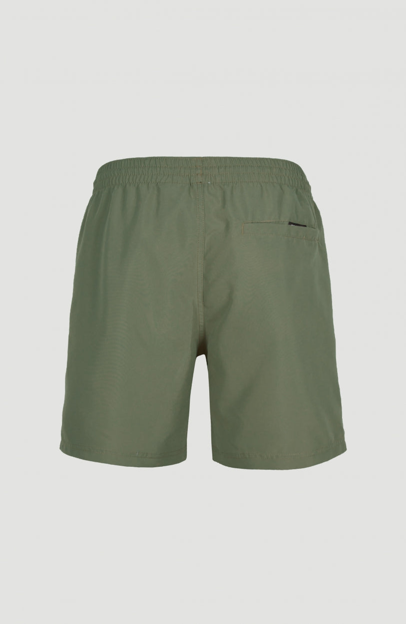 Cali Swim Shorts | Deep Lichen Green