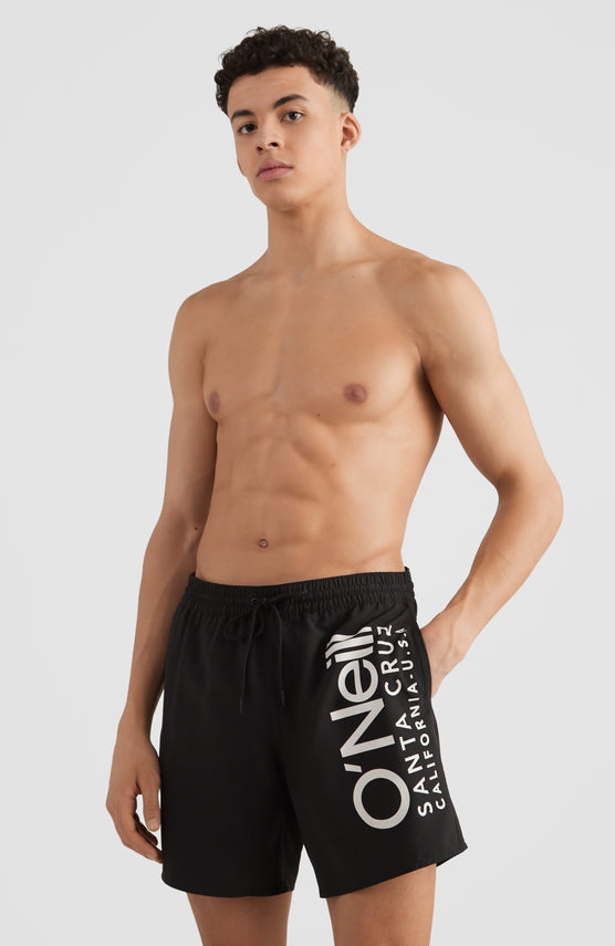 Original Cali Swim Shorts | BlackOut - A