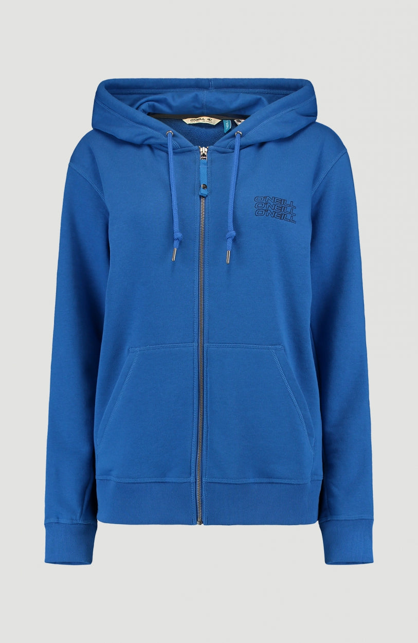 Triple Stack Full Zip Hoodie | Ocean Blue