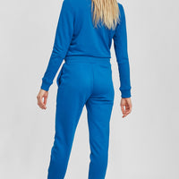 High-Waist Sweatpants | Ocean Blue
