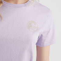 Circle Surfer T-Shirt | Purple Rose
