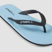 Profile Small Logo Sandals | Blue Topaz
