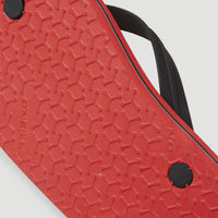 Profile Logo Sandals | Fiery Red