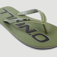Profile Logo Sandals | Deep Lichen Green