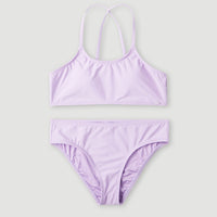 Essentials Bralette Bikini Set | Purple Rose