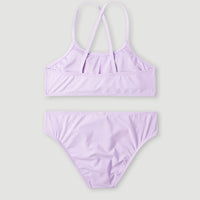 Essentials Bralette Bikini Set | Purple Rose