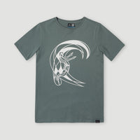 Circle Surfer T-Shirt | Balsam Green